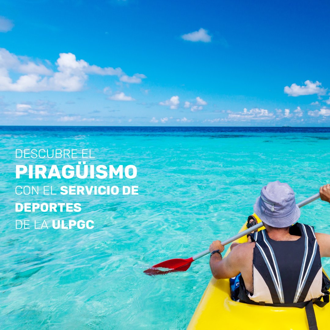 ¿Listos para una aventura épica el próximo curso 24-25? 🌅 

El piragüismo te espera con paisajes, adrenalina y la oportunidad de conectar con la naturaleza. Descubre su magia con el Servicio de Deportes de la ULPGC.

#serviciodedeportedesulpgc #deporteulpgc #ULPGC #deportes