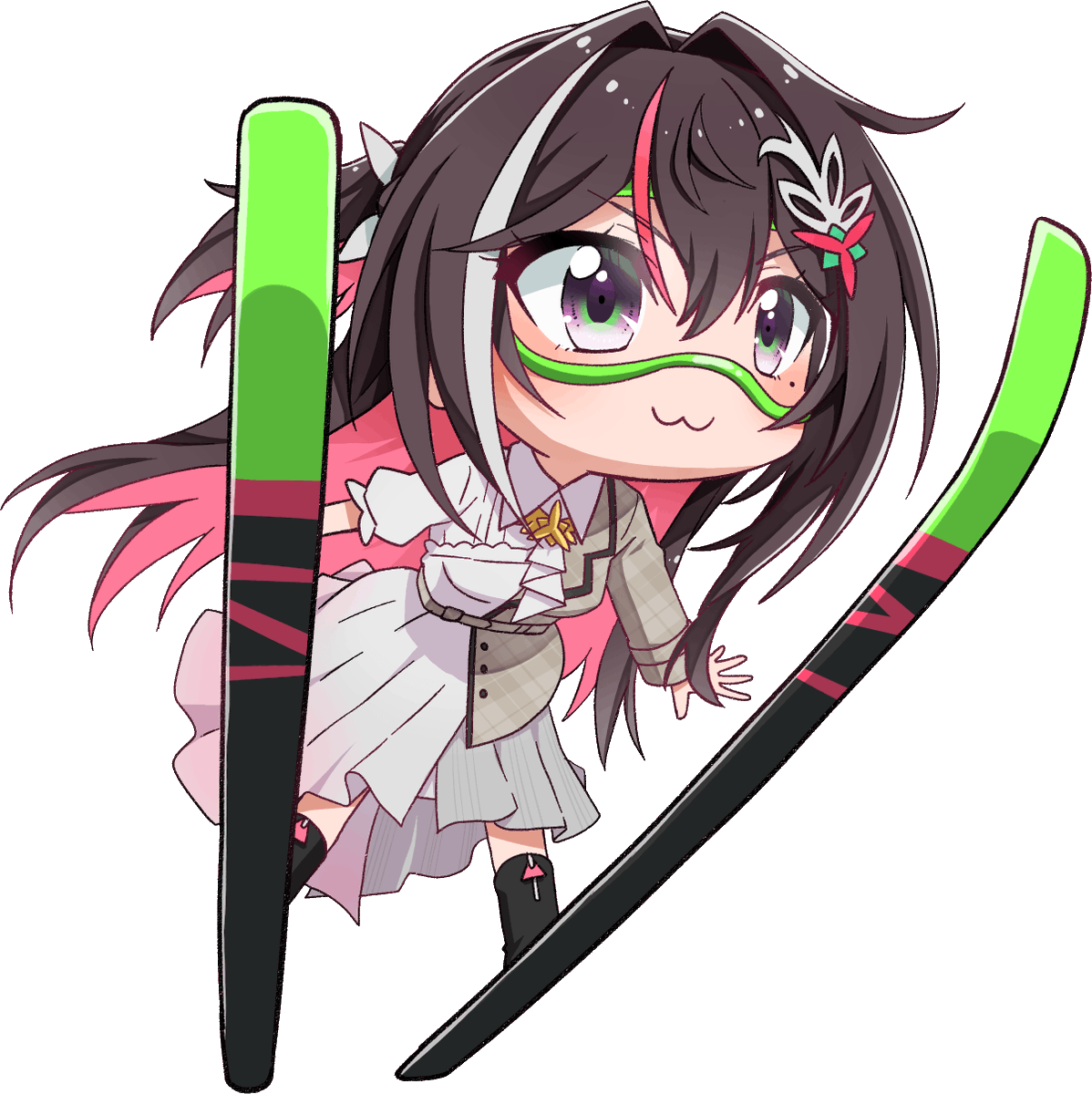 AZKi 「#AZKi #AZKiART 」|左のイラスト