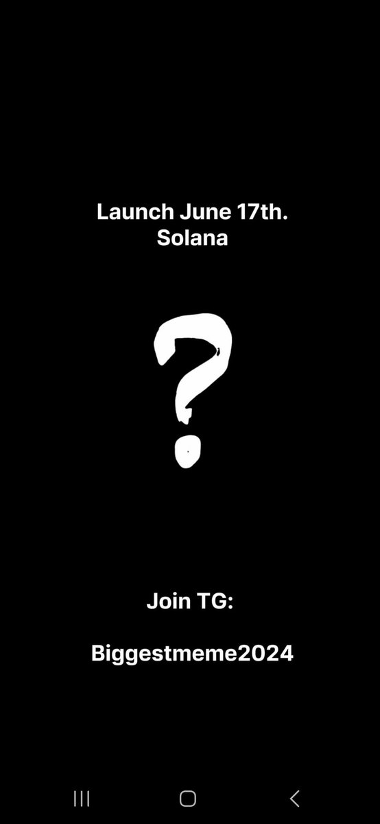 GG1nvestments's tweet photo. We are only minutes away on launching what is the most anticipated memelaunch on Solana this year.

Myself, as the Co-founder of this project, am proud to reveal that this project:

✅️Has had no presale or private sale.

✅️Nobody has gotten an unfair advantage.

✅️We have spent almost a million USD of our own money, to ensure the best possible setup for long term successful memeproject.

I can't guarantee any results, but I can guarantee our intentions are pure. We will treat this as a top tier business. 

Our goal is to:

Create a safe place for a movement to happen, with a transparent and doxxed team. 

We will be lead by example and we are confident the market is ready for the next multibilliondollar adventure.

I'm not telling you to buy, I am simply telling you to stop by:

https://t.co/ioNGRThlye

Let the games begin😉👍

The CA will be dropped in the TG group (almost 10.000 members).