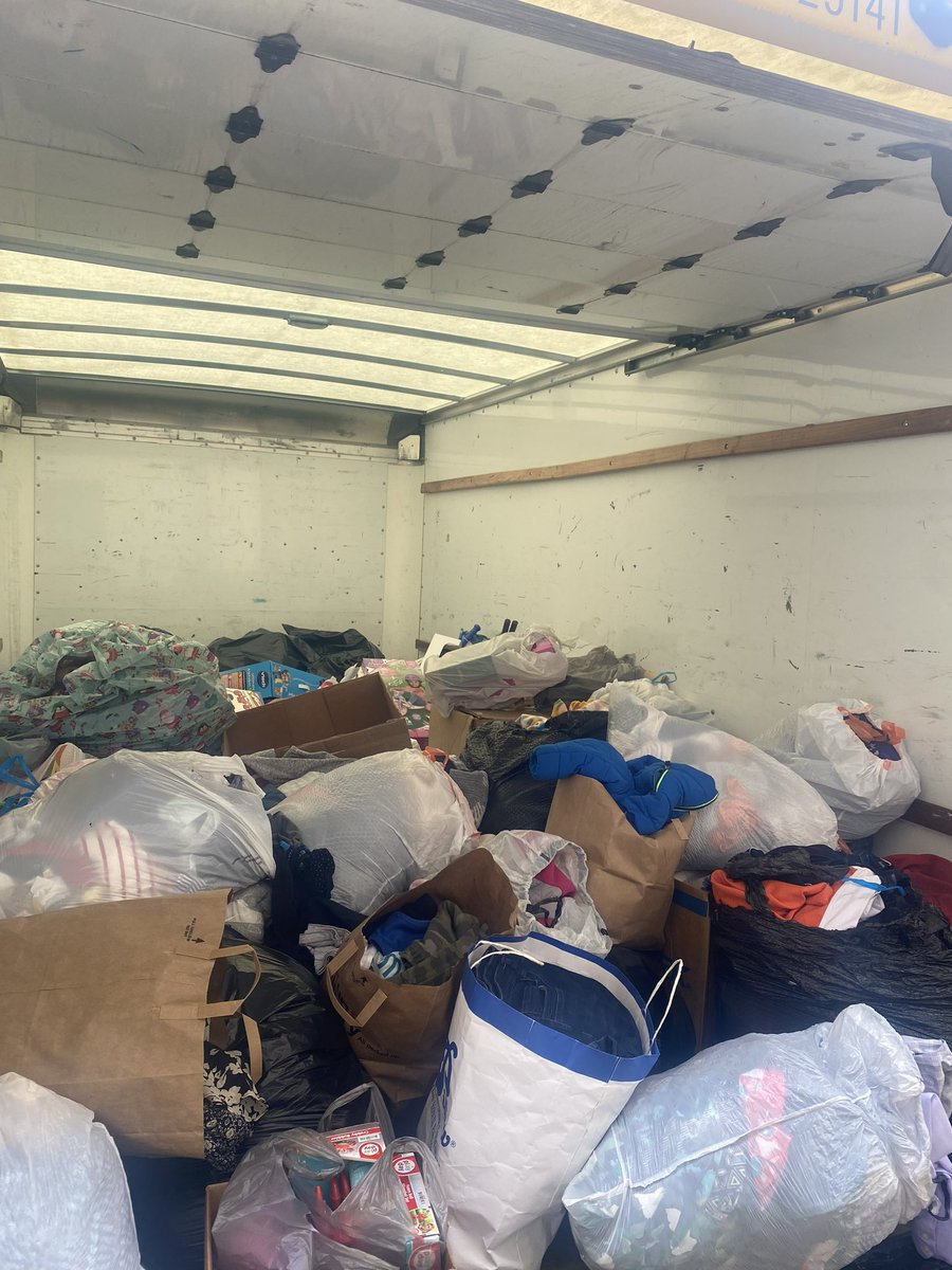 Clothing delivered to the Epilepsy Foundation- thanks to so many teams for an awesome donation.