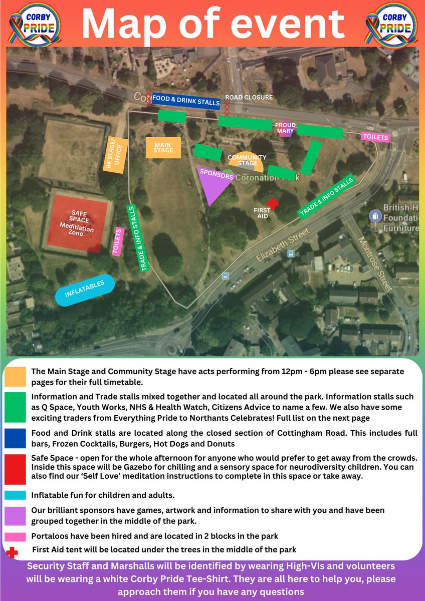We have a packed park for this Saturdays event which includes a meditation zone in our Safe Space located in the sensory garden and children's zone at the top of the park. 5 days to go!