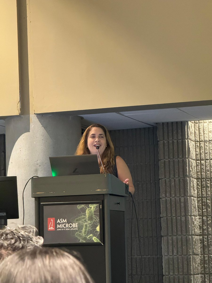 rosanabferreira's tweet photo. Very happy to have presented my work today at ASM with a good crowd of very engaged people even though it was the very last session. #ASMicrobe https://t.co/U36lWInmYI