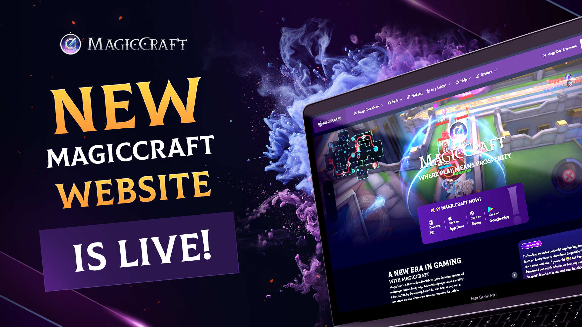 MagicCraft 最新消息：新 Android 游戏、巨额代币回购和 Web3 大厅升级