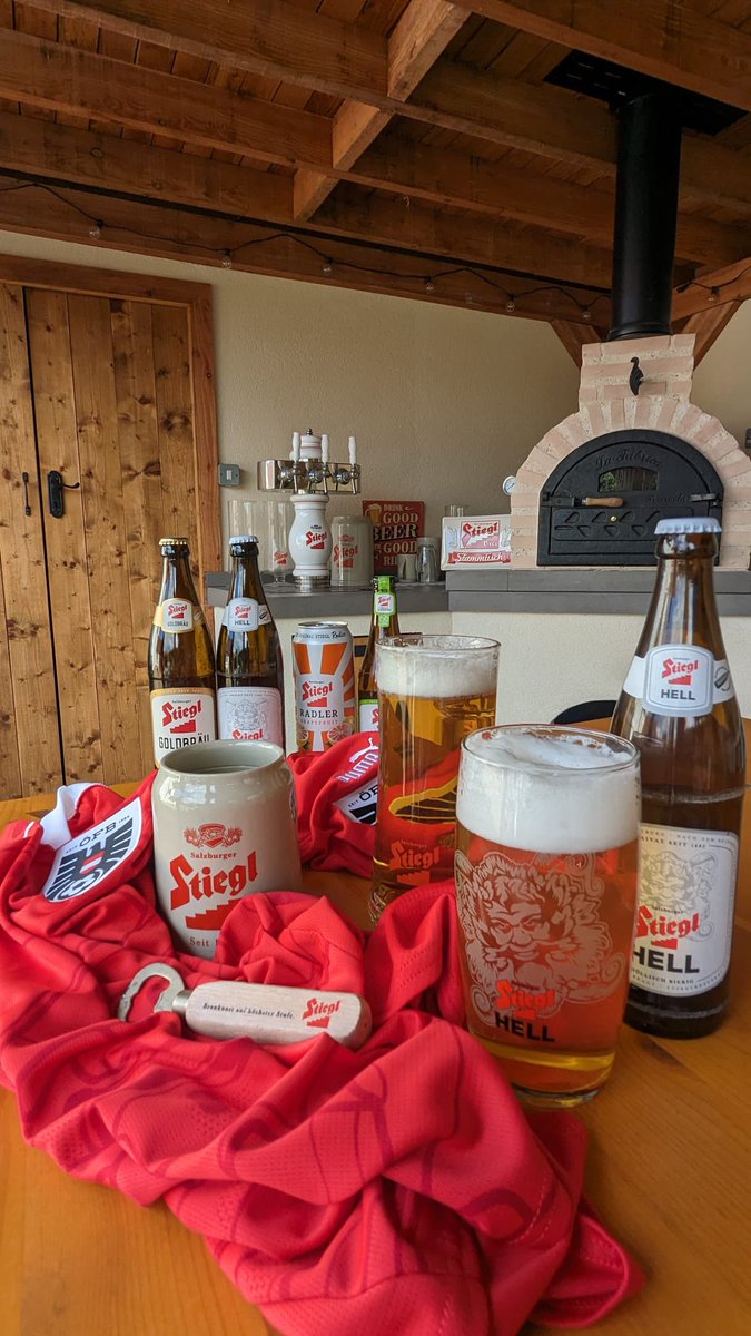 Gemma Österreich! 🇦🇹
 
We’re ready for the first Austria game of the Euro 2024 competition this evening. Have you stocked up on Stiegl beers to accompany?