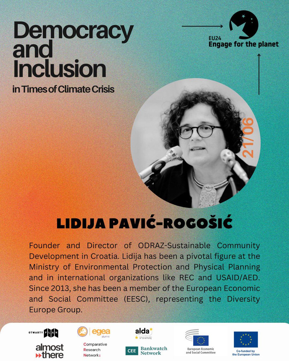 EU24_4THEPLANET's tweet photo. 🌟 Meet Anna Troëng &amp; Lidija Pavić-Rogošić! 

🌟 Join us on June 21st in Brussels for insights on inclusion &amp; climate crisis. 

Register now: https://t.co/mvYjD0WUW4 

#Diversity #ClimateCrisis #EU24 #Engage4theplanet https://t.co/H0WoPiXpkc