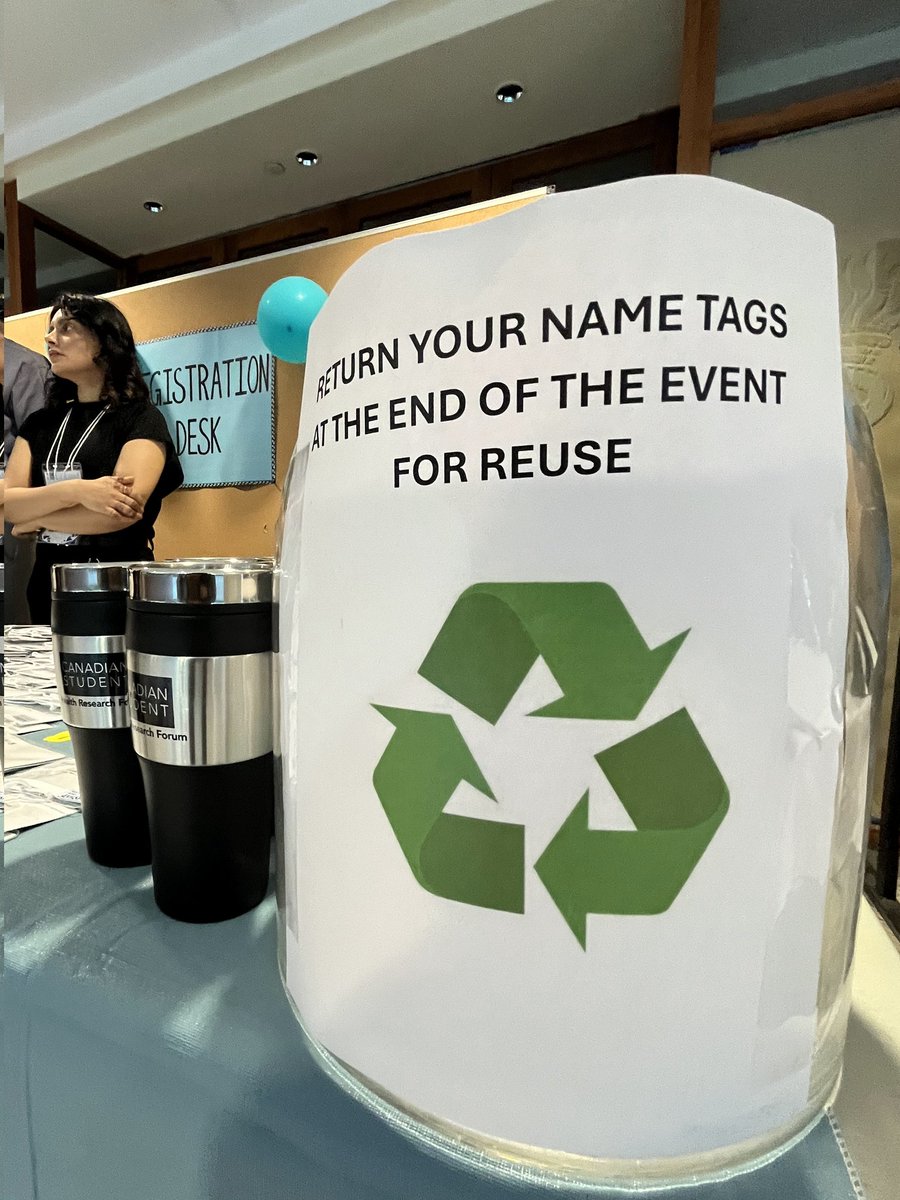 Don't forget to return your MSHRF tags at the end of the event. #recycle #reuse