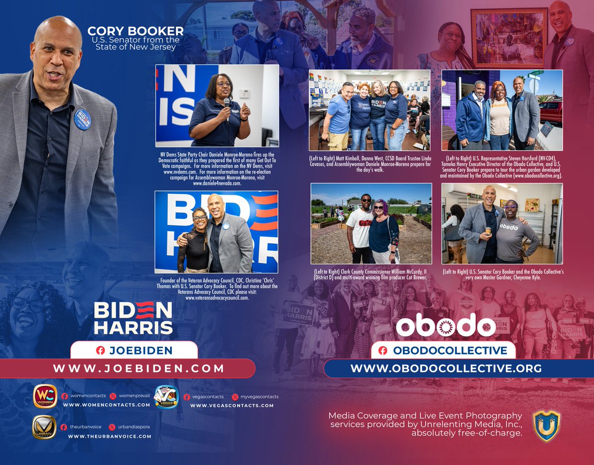 More GOTV Activity from the Nevada Democrats and the Biden-Harris Team, including a visit to the Obodo Collective!