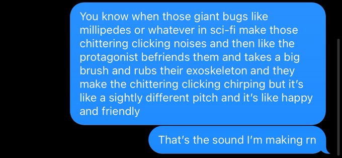 Hey do you ever say things and then think oh maybe I should find a less Freak way to say this https://t