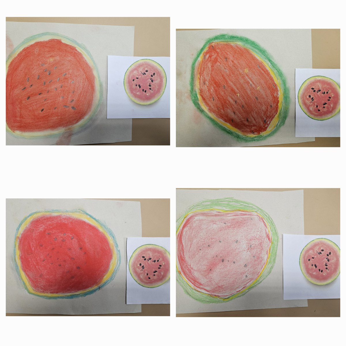 Y3OPS's tweet image. Some super art work today using our sketching skills and the techniques we learnt last week for smudging and blending pastels #art #whatsonthemenu