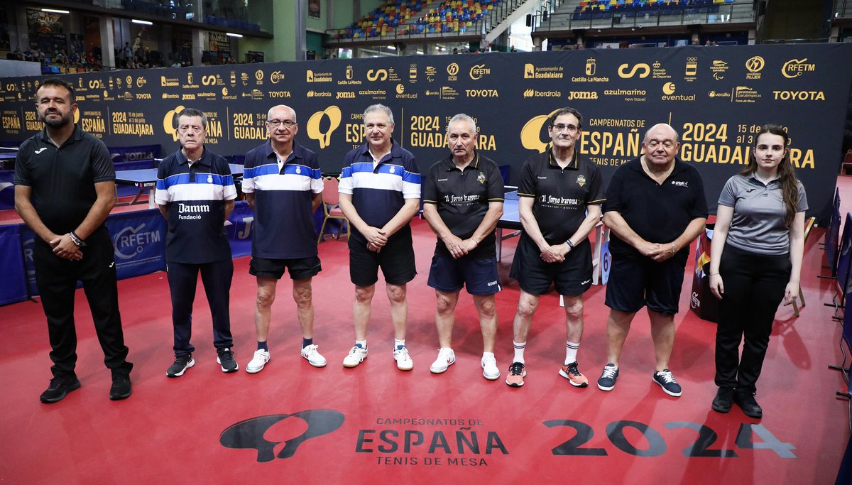 🏓🏆 El Vilafranca CAMPIÓ d’Espanya Veterans +65 

🥇 Vilafranca 

🥈 <a href="/CTBarcino/">CTBarcino</a> 

🥉 <a href="/cttcalella/">Club Tennis Taula Calella</a> 

📸 <a href="/rfetm/">ürfet memmedli</a>