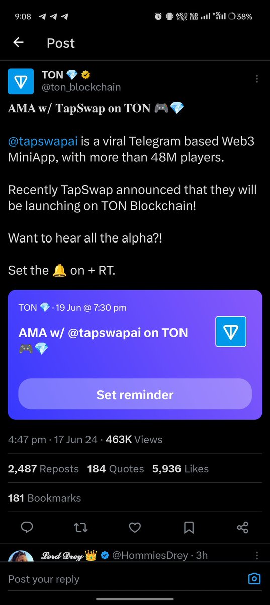 CEncryptors's tweet image. Finally Tapswap Mining confirmed Ton Blockchain 🔥🔥

@tapswapai
Mining Continue  ✌️✌️✌️✌️⛏️⛏️