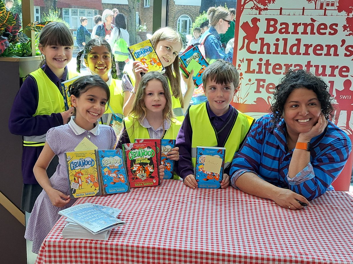 BarnesKidsLitFest (@kidslitfest) on Twitter photo Day two of our FREE Primary Schools Programme @Twickenhamstad is done! Huge thanks to <a href="/NadiaShireen/">Nadia Shireen</a> #HorribleHistories <a href="/MartinHHBrown/">Martin Brown</a> & <a href="/zoeantoniades/">Zoe Antoniades</a> for being so much fun.
Schools! See you in Barnes this Thursday 20 & Friday 21 June! bit.ly/3KMQjll
📷#NadiaShireen Day two of our FREE Primary Schools Programme @Twickenhamstad is done! Huge thanks to <a href="/NadiaShireen/">Nadia Shireen</a> #HorribleHistories <a href="/MartinHHBrown/">Martin Brown</a> & <a href="/zoeantoniades/">Zoe Antoniades</a> for being so much fun.
Schools! See you in Barnes this Thursday 20 & Friday 21 June! bit.ly/3KMQjll
📷#NadiaShireen
