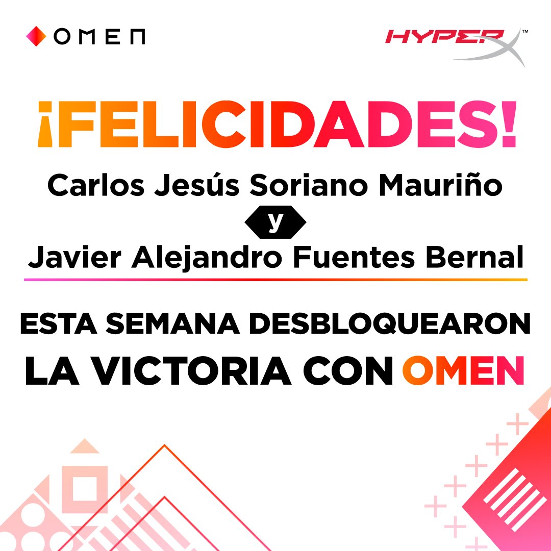 No cabe duda de que tienen buena puntería.⚡¡Y eso los llevó a ser los ganadores de la SEMANA 5! Recarguen y alístense para la trivia de la siguiente semana.🎖️