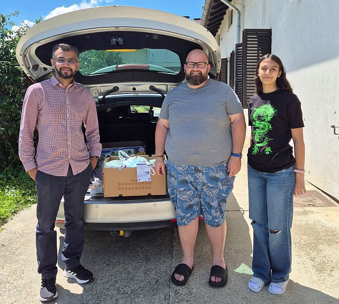 HumanityFirstHR's tweet image. Humanity First je danas povodom Kurban Bajrama podijelio više od 370 kg mesa potrebitima u Križevcima, Vrkaševcu, Zagrebu, ...

#KurbanBajram @HumanityFirstUK @HumanityFirstDE