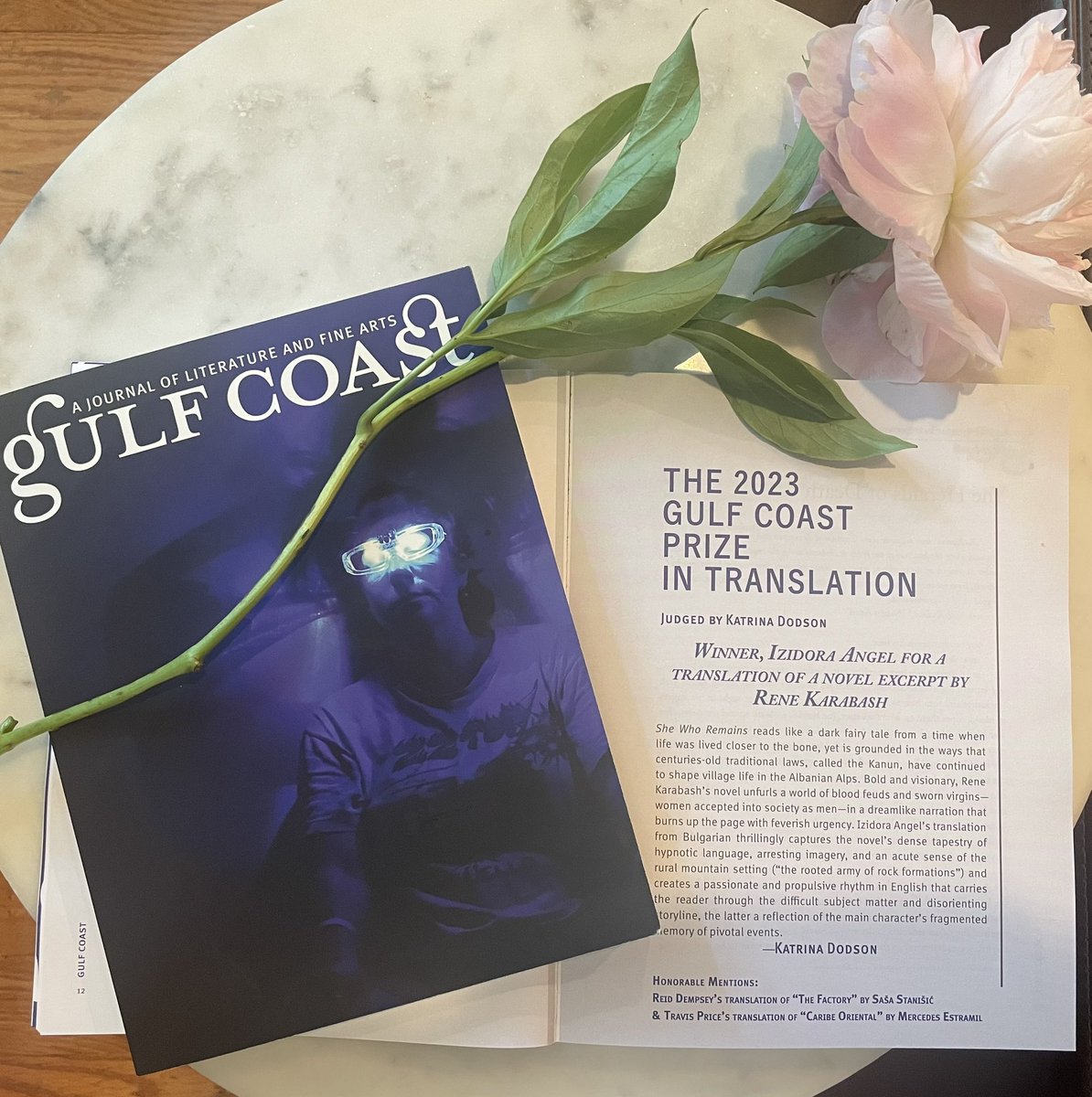 izidora angel (@izidora) on Twitter photo Look at this beautiful babe. Thank you <a href="/Gulf_Coast/">Gulf Coast Journal</a>, Katrina Dodson & <a href="/ReneKarabash/">Rene Karabash</a> 💙 Look at this beautiful babe. Thank you <a href="/Gulf_Coast/">Gulf Coast Journal</a>, Katrina Dodson & <a href="/ReneKarabash/">Rene Karabash</a> 💙