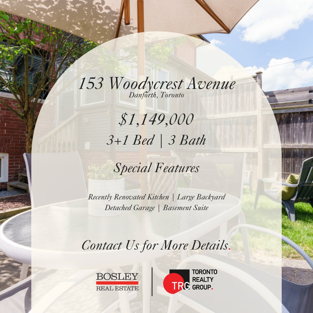 TORealtyBlog's tweet image. Welcome to 153 Woodycrest Avenue in Danforth Village!

Contact us today for a viewing, and check out the listing here: ow.ly/10hO50Sk7iO

#TorontoRealEstate #NewListing #DanforthVillage #DreamHome