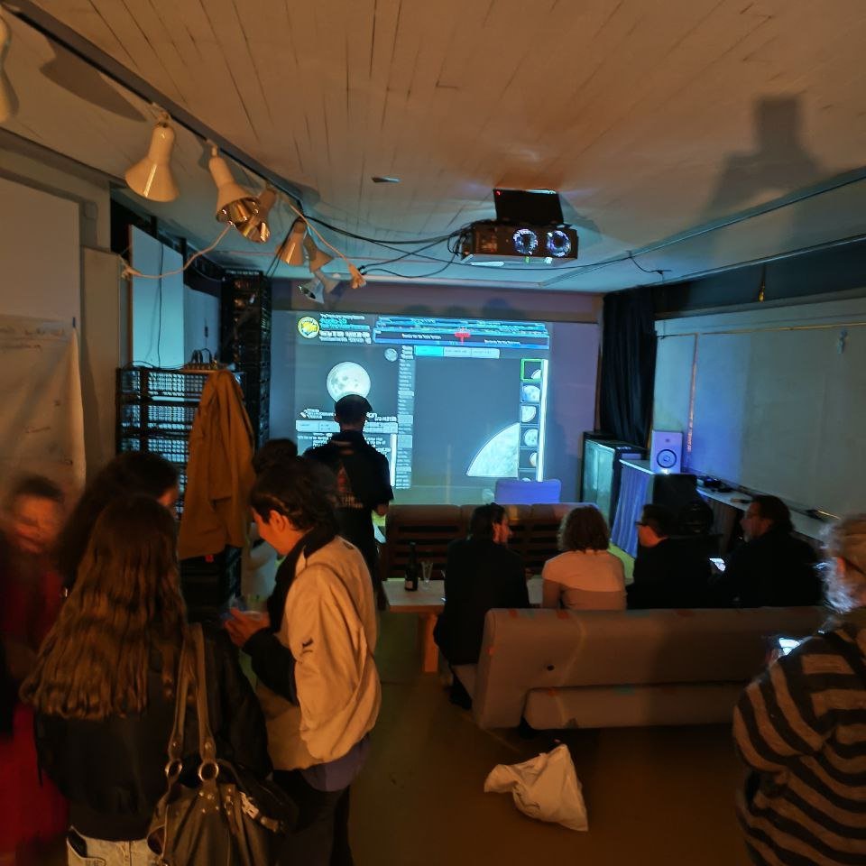 what a flight! to the moon and back, all through <a href="/ArtBasel/">Art Basel</a>. call it off space? thanks to all the visitors enjoying the drama or just a quiet moment in between at symbiont. and first of all -- kudos to <a href="/BenFeist/">Ben Feist</a> -- what a crazy beautiful archive project: apolloinrealtime.org