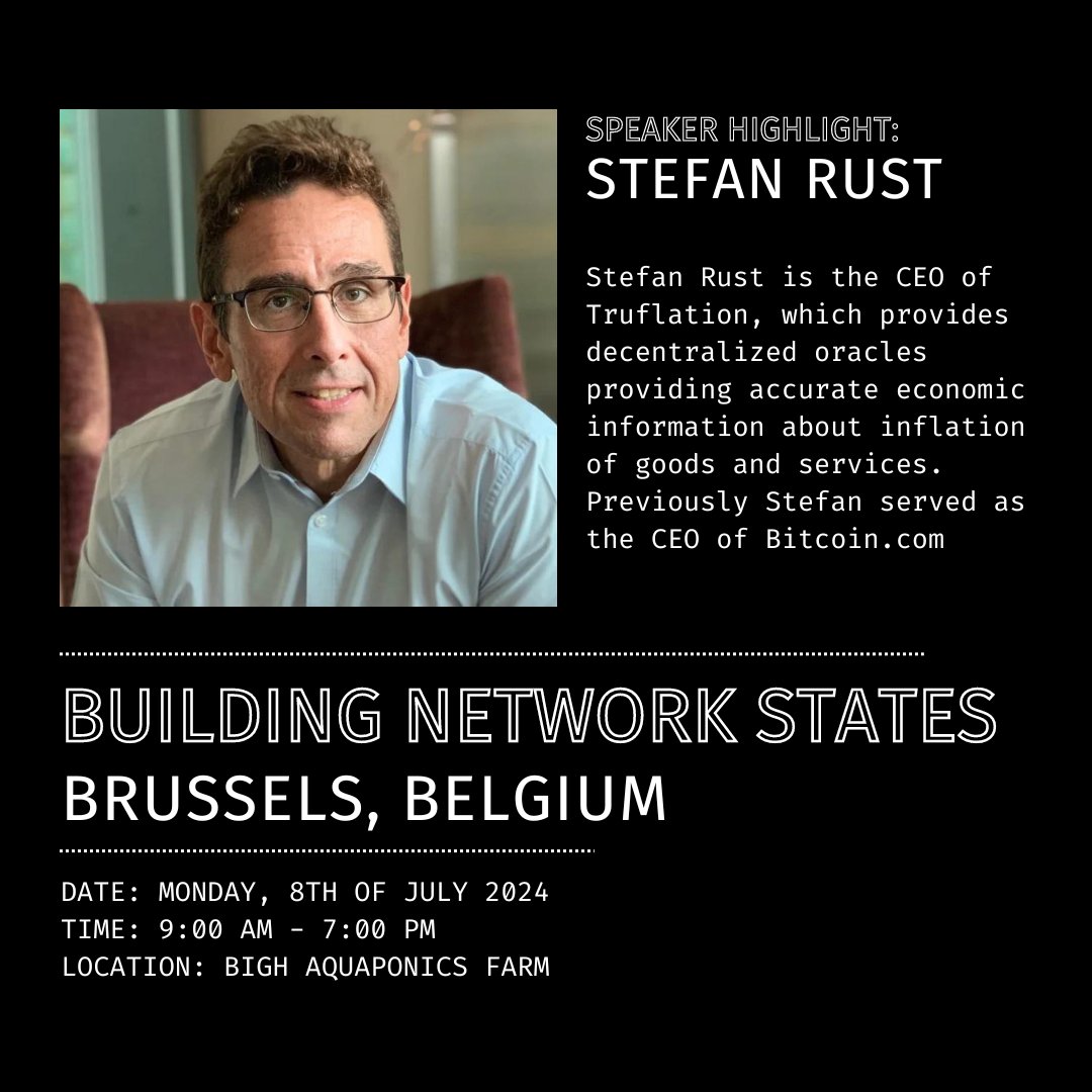 Network state economies must be founded on trust-minimized and verifiable sources of data.  Solving for this critical building block will restore citizen confidence in the economic reporting people rely on to make informed financial decisions.

We are honored to announce