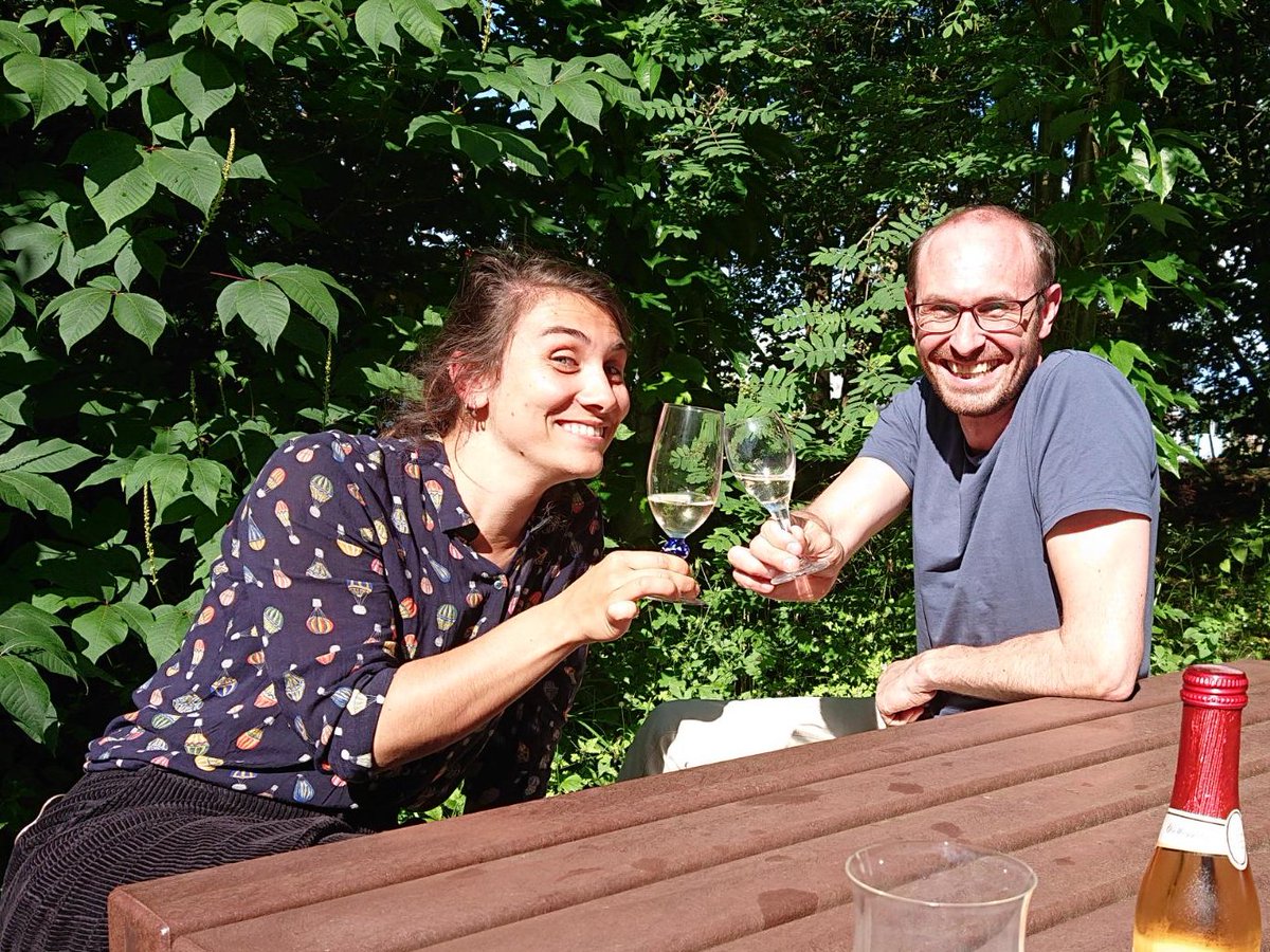 Today, we happily celebrated the final adoption of the 🇪🇺#RestoreNature Law by <a href="/EUCouncil/">EU Council</a>! A great achievement for #nature, #climate, #water &amp; people all across #Europe! We drank a toast on all who made this possible after such intense negotiations in the last months! 🥂 THANKS!