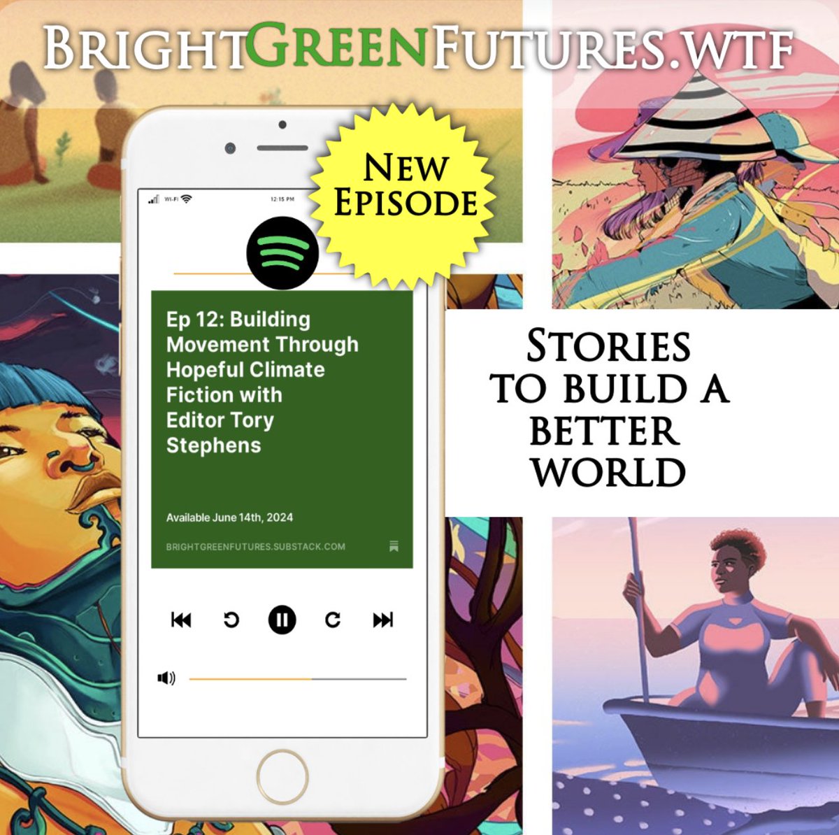 torystephens's tweet photo. If you're interested in the origin story of Imagine 2200 and how collective visioning shaped the contest's concept, this podcast is a must-listen!
https://t.co/89ZvMo4JAE
#climatefiction #visioning #podcast #solarpunk https://t.co/KgqQo3eNPl