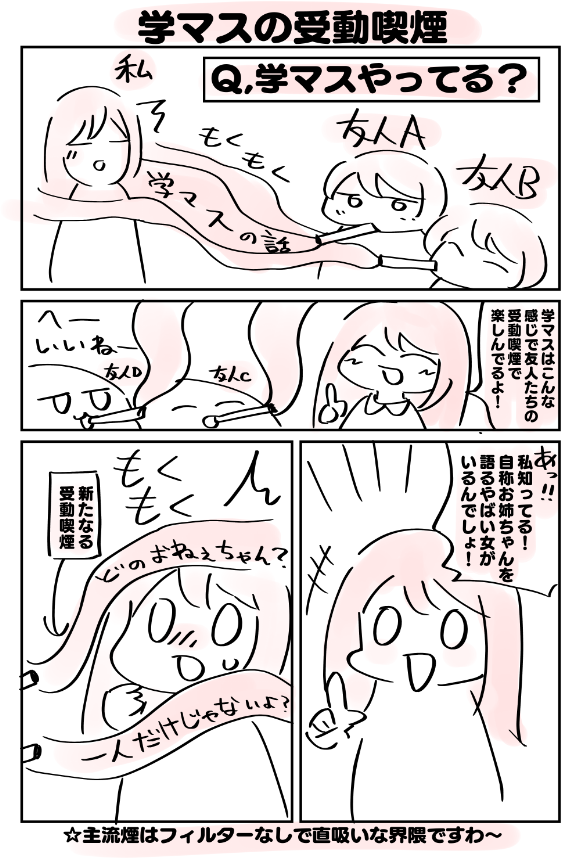 ジャンルの受動喫煙という概念 