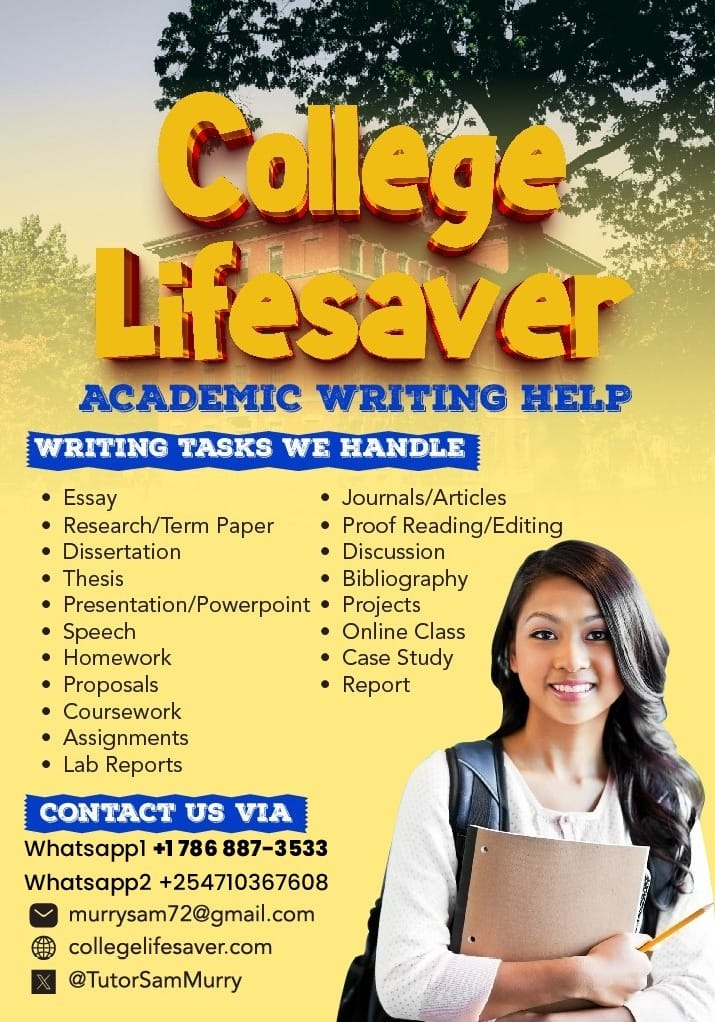 TutorSamMurry's tweet image. 📚 Struggling with essays, online classes, research papers, etc.? We&apos;ve got your back! 💪

😂 When you realize you have 3 essays due tomorrow... #StudentLife

👉 Boost your grades with expert help! DM us or WhatsApp at +1 786 887-3533.

#AceYourAssignments #StudyBuddyTips…