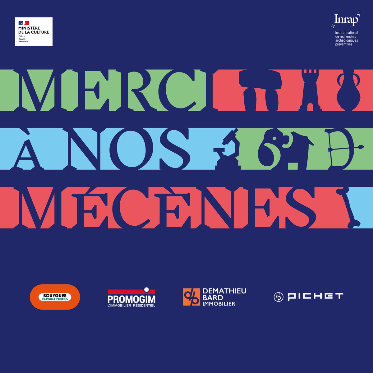 journees_archeo's tweet photo. Merci à nos mécènes qui ont permis de rendre les #JEArcheo 2024 possibles 🙏
- @Bouygues_C
- #Promogim
- @DemathieuBard
- @GroupePichet https://t.co/U4y0pnJxJM