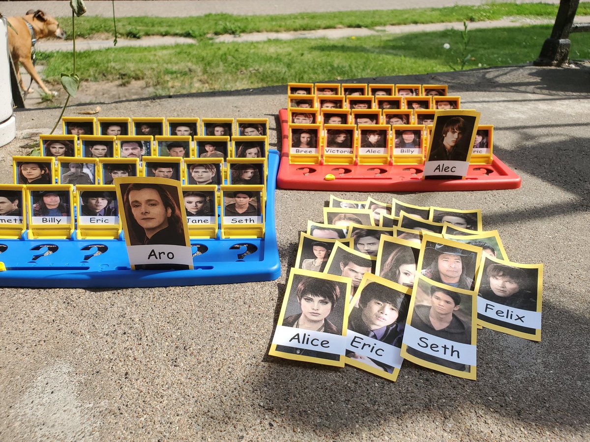 7oveyourself's tweet photo. Who else could use a guess who game filled with all your favorite and maybe not so favorite twilight characters???

https://t.co/3h4RkKHy6m https://t.co/wfaFQDZg4h