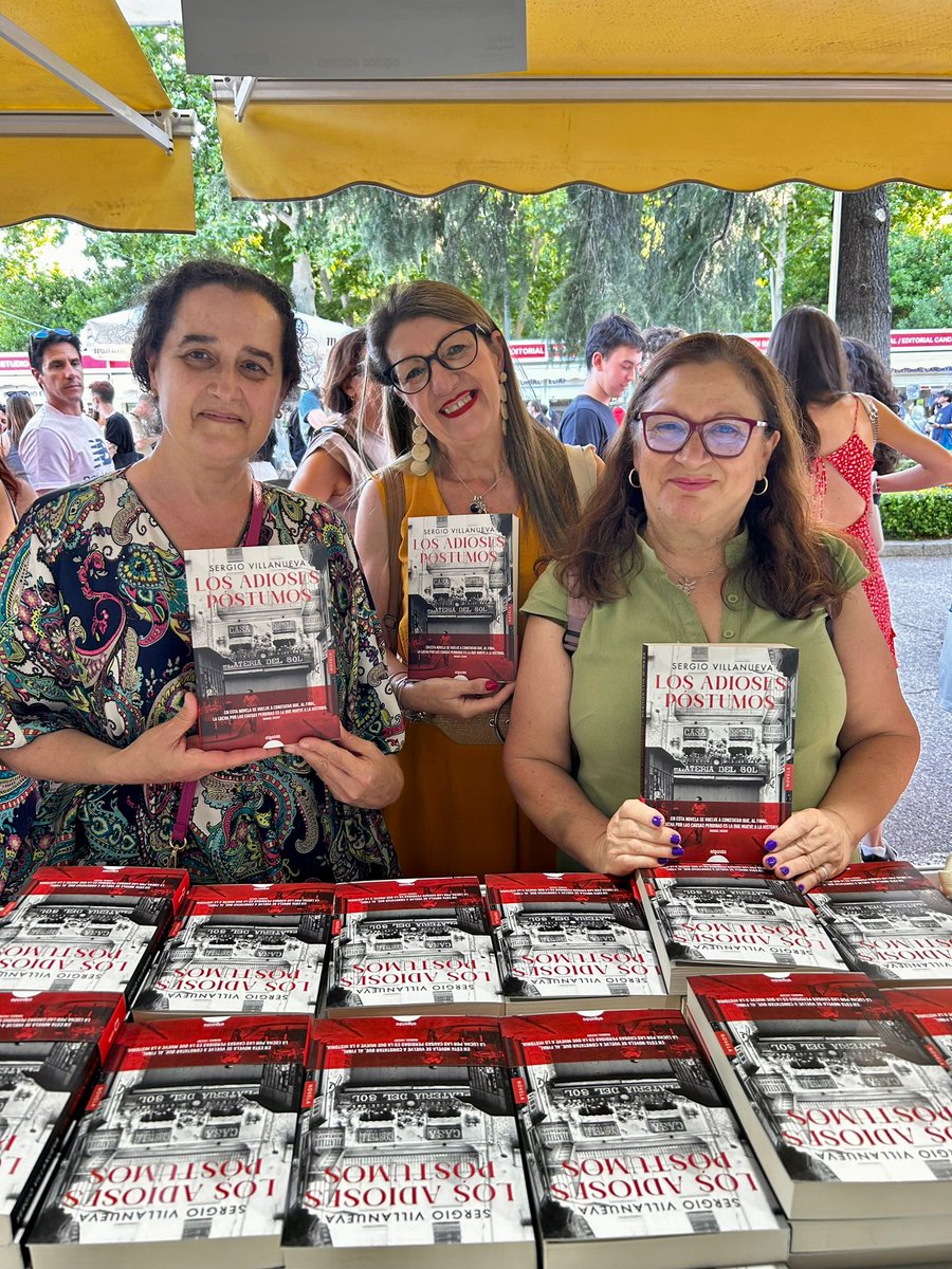 LOS ADIOSES POSTUMOS y <a href="/LOCURADELIBROS/">Pepa Locura de libros</a> en <a href="/FLMadrid/">Feria del Libro de Madrid</a>
😉❤️📖🖋
<a href="/AlgaidaEditores/">Algaida Editores</a> <a href="/anayaeditores/">Grupo Anaya </a>