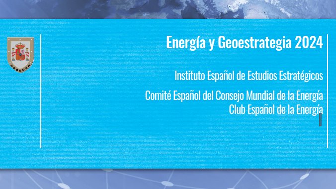📢 DISPONIBLE NUEVA PUBLICACIÓN:
ENERGÍA Y GEOESTRATEGIA 2024
La evolución del entorno energético sigue configurando un marco de incertidumbre y riesgo geopolítico.

⬇️ Descarga libre en nuestra web
ieee.es/publicaciones-…
⬇️ O desde web de @DefensaLibros 
publicaciones.defensa.gob.es/energia-y-geoe…