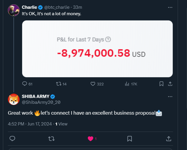 Charlie tweet media