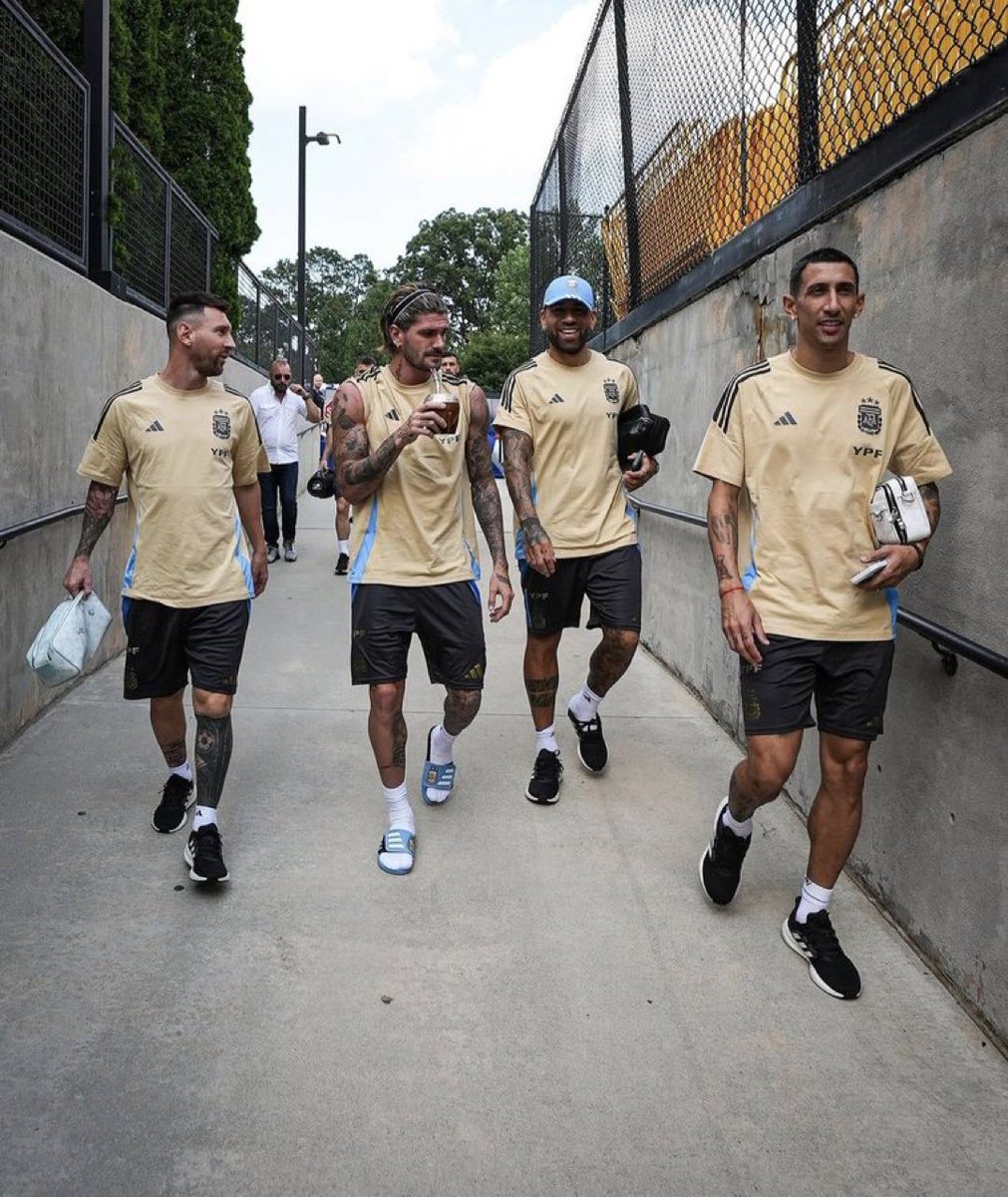 Training Day #1 for Argentina.