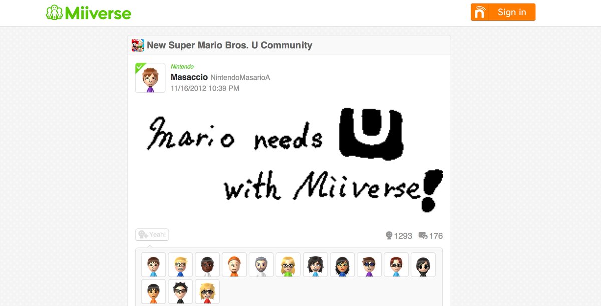 DevelopementD's tweet image. This became miiverse cuz we dont have public likes
we need to be the most Yeah!&apos;d post!
