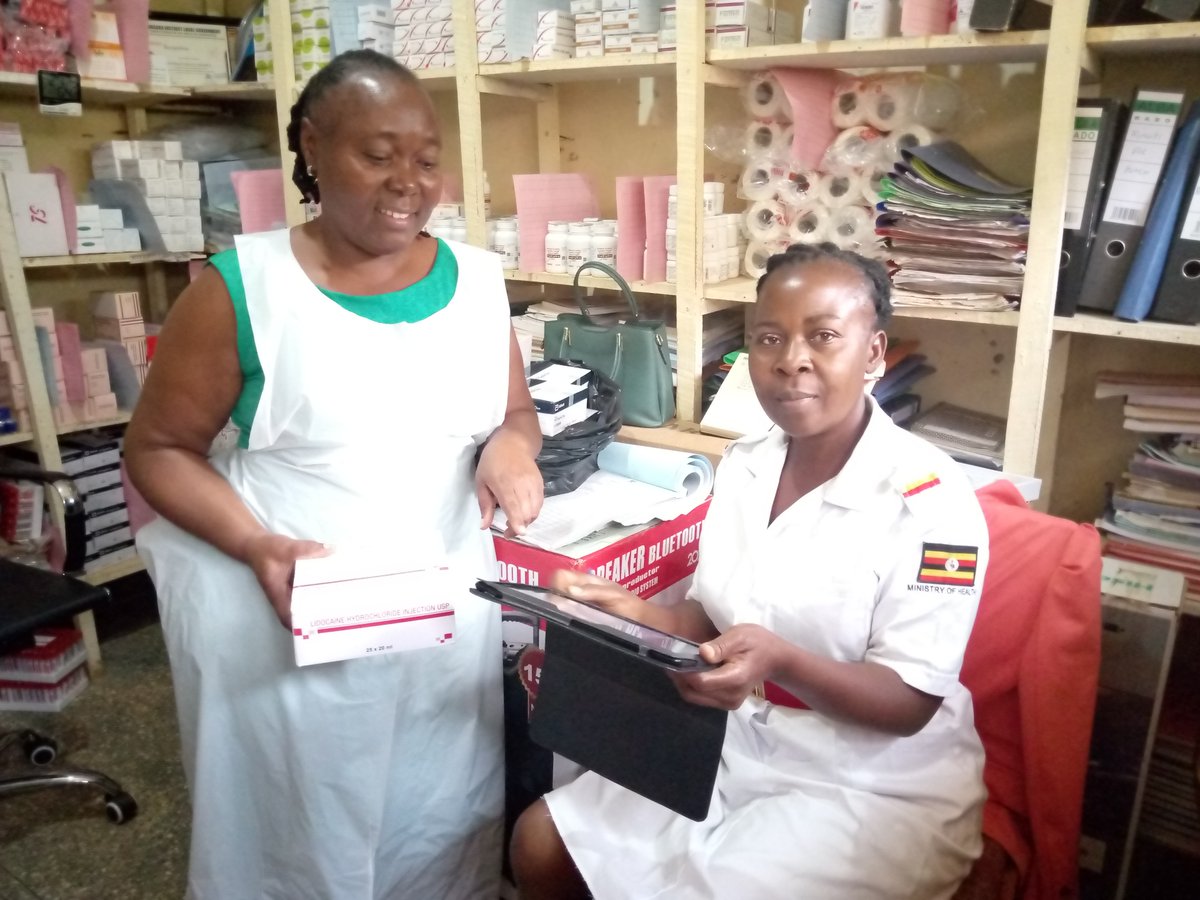 hac_uganda's tweet photo. We're thrilled to report that Kitabazi HC II has excelled in using the S+ digital stock management system. Their commitment to regularly updating transactions on both stock cards and tablets is commendable. 

#Healthcareaccess #DigitalHealth #HAC #signalitic #digitalsquare https://t.co/rJxMy3LmeW