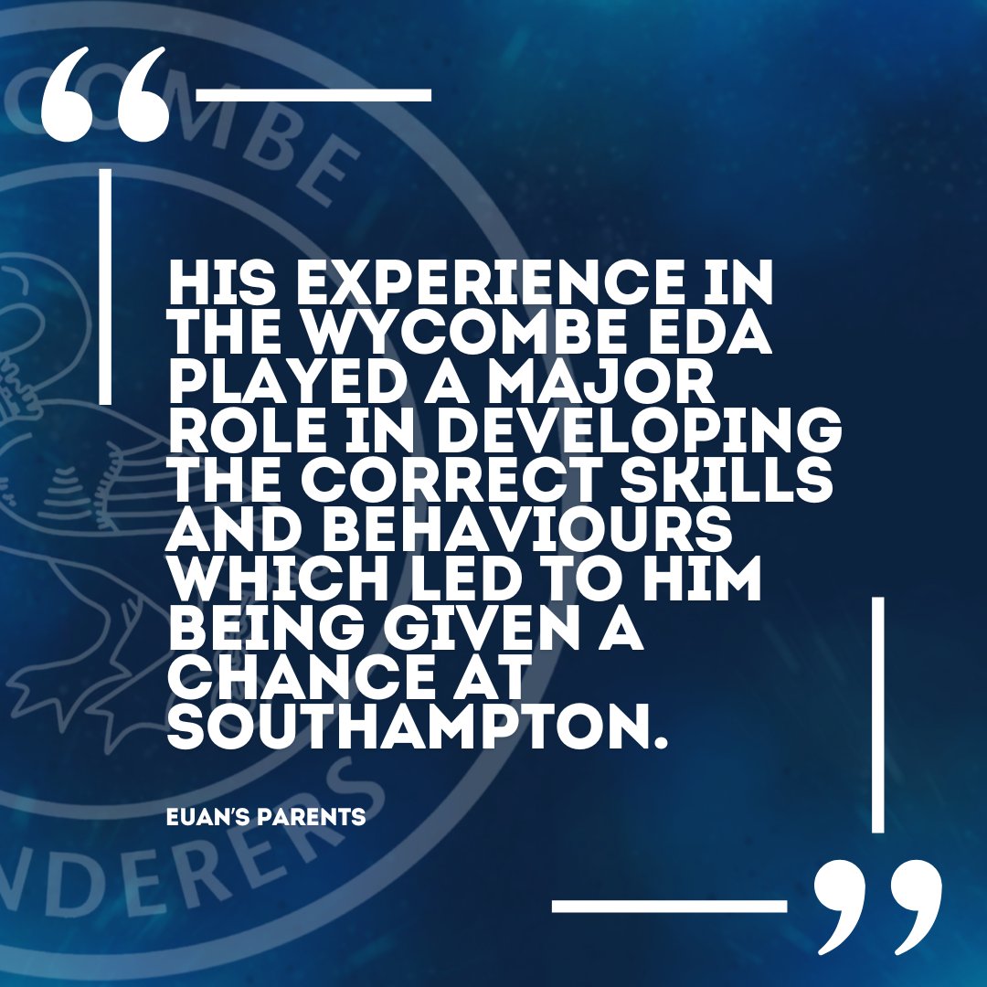 wwfcfdn's tweet photo. EDA SUCCESS STORIES 🏆

Huge congratulations to Euan on his move to @SouthamptonFC!

#HardestWorkingPlayer | #PlayTheEDAWay https://t.co/PT6XW6Lv62