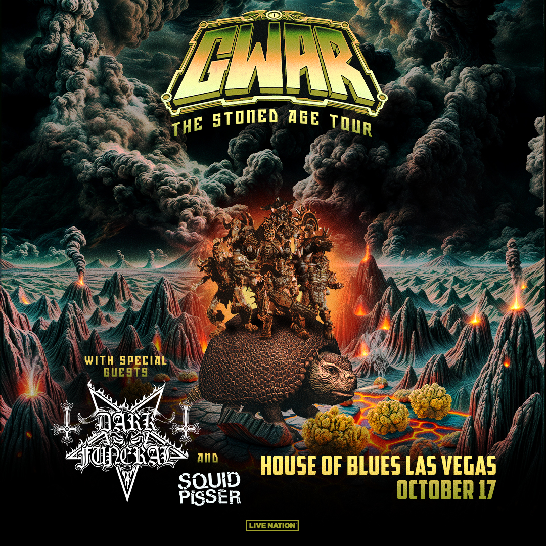Listen up Humans! 🚨 GWAR is coming to our slice of Earth on 10/17 to rock your faces off w/ death metal masters Dark Funeral and Squid Pisser.

👉 Presale starts 6/20 @ 10am. Use Code; CHORD
👉 Tickets onsale 6/21 @ 10am
Get Tickets 🎫 livemu.sc/3VKhXpy
