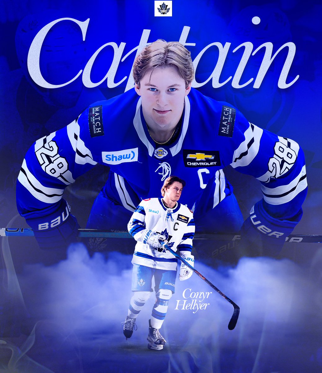 PentictonVees's tweet image. We are proud to announce our leadership group for the 2024-25 season, led by Conyr Hellyer who has been named the 59th captain in franchise history.

READ | pentictonvees.ca/vees-named-con…