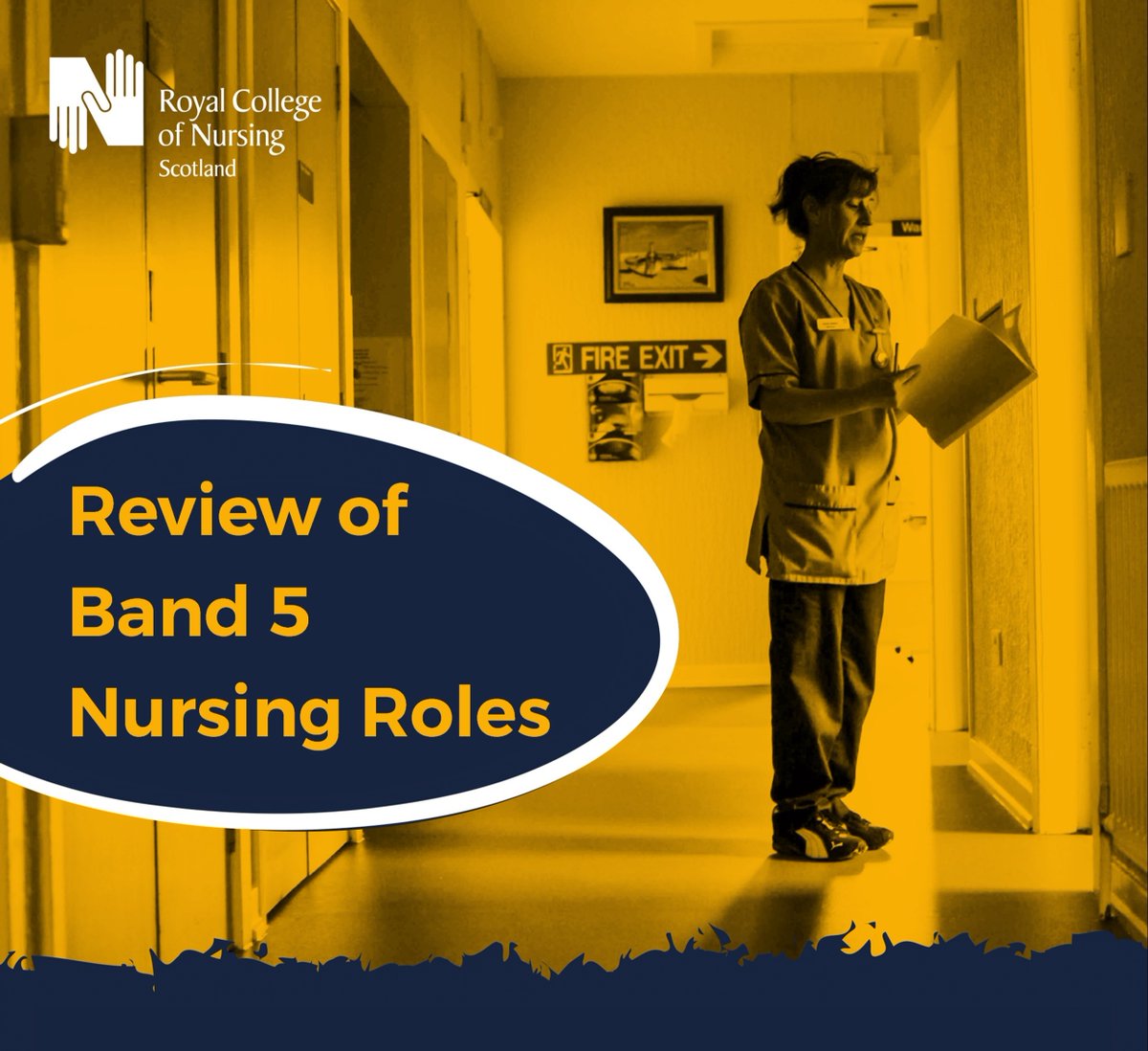 📣 The process for the review of band 5 nursing roles in NHS Scotland is now live. 

If you are a band 5 nurse, you can now access the online portal to begin the application for review of your role.

Read more: bit.ly/4bXRHxs