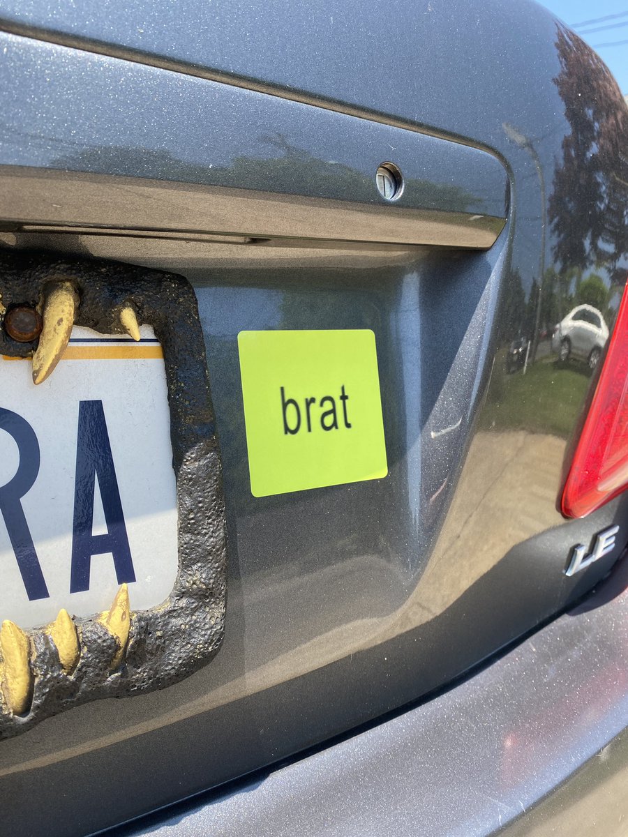 car sticker update…