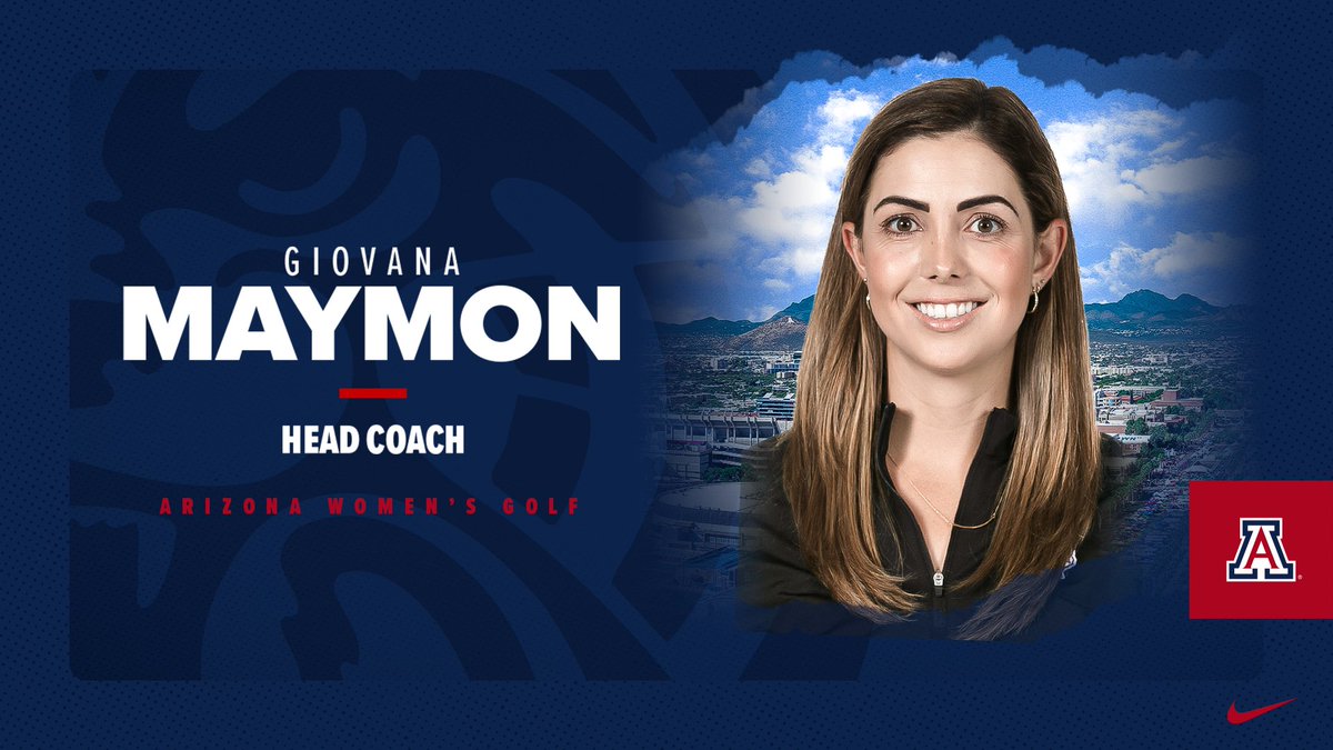 ArizonaWGolf's tweet photo. Help us welcome our new head coach, @GiovanaMaymon!

🔗 https://t.co/6CR9Wkw18m

#BearDown https://t.co/CwbVeEOzF7