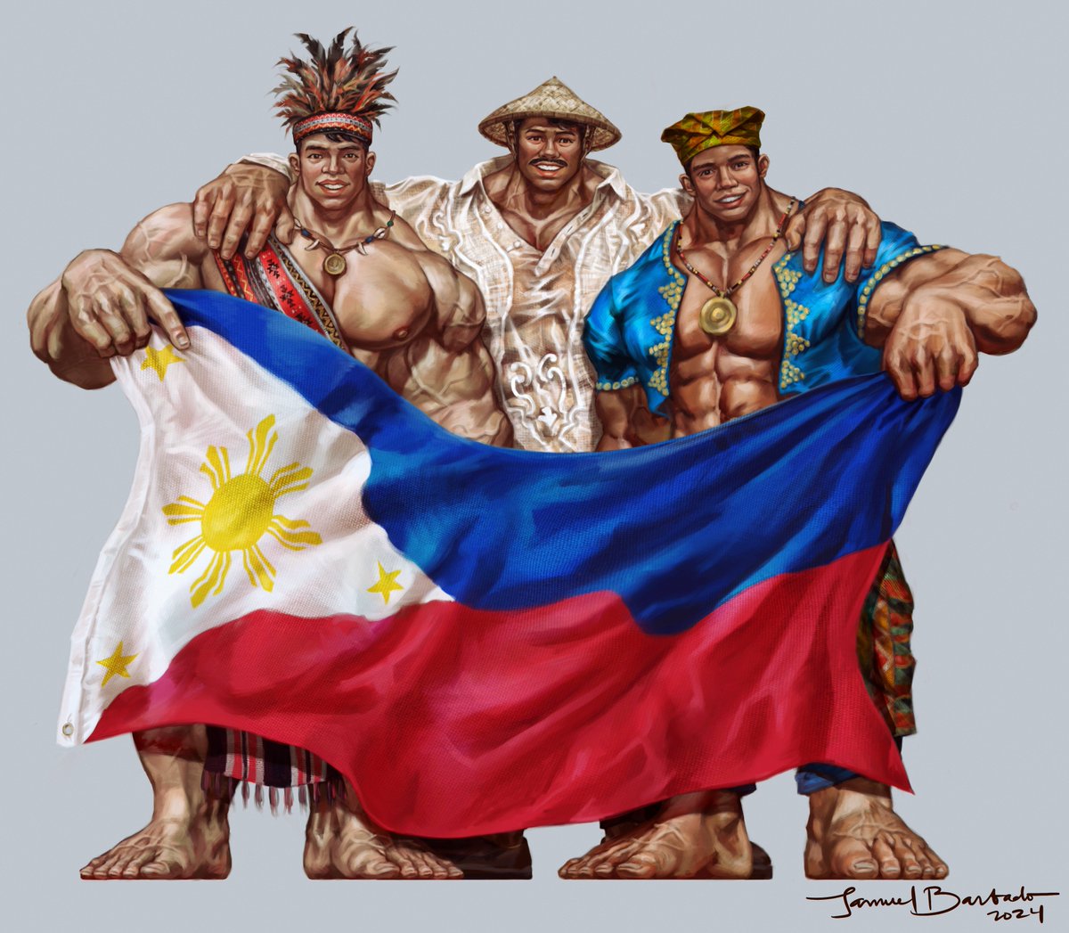 A few days late. Still. Happy Independence Day! (June 12th)