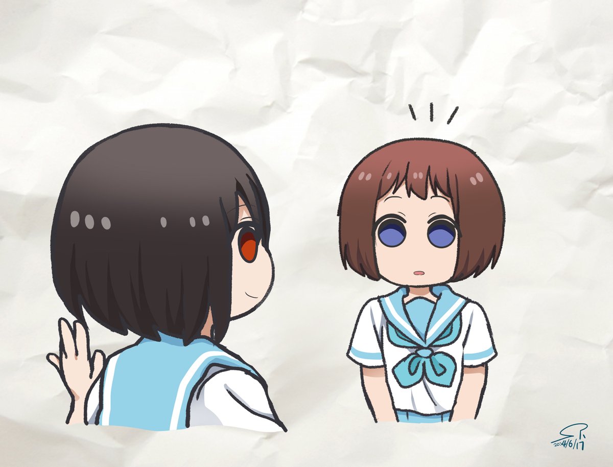【北宇治吹部らくがき～少し天然な子の佳穂ちゃん～】
何それ可愛すぎない!?
佳穂ちゃんお誕生日おめでとう!!!

響け!ユーフォニアム 北宇治高校吹奏楽部、決意の最終楽章 前編 より
#針谷佳穂生誕祭2024 