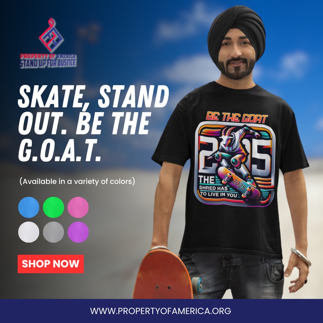 BigDApparel's tweet photo. Skate, stand out and be the G.O.A.T. with our statement Shirt! 🐐

Available in a kaleidoscope of colors, this tee is your ticket to expressing your uniqueness and leaving your mark. Made from premium quality fabric, it offers comfort and style in equal measure.

Get yours now... https://t.co/OmEBfcCSXk
