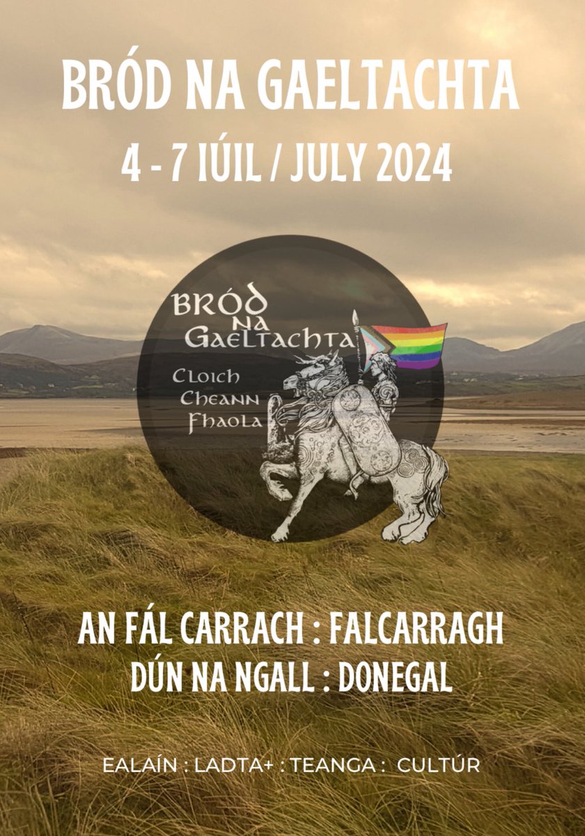 Tá clár Bród na Gaeltachta 2024 anseo a chairde!!🩷 The countdown is on 🎉
✨Link in bio✨