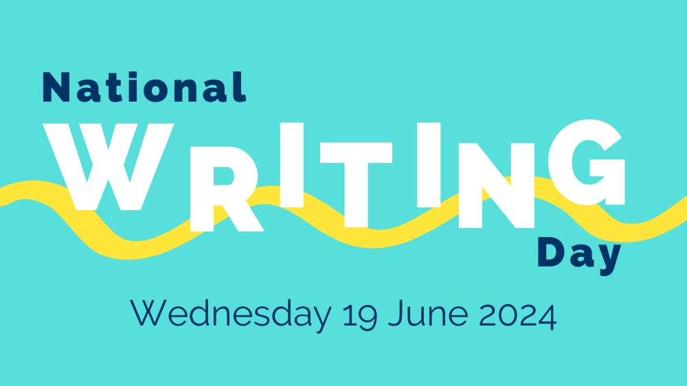 NAWE (@nawewriters) on Twitter photo National Writing Day 2024 is on 19 June and everyone is invited to join in. Grab your pens, pencils or laptops and make your voice heard! Explore <a href="/FirstStory/">First Story</a>'s library of free writing resources firststory.org.uk/writing-exerci… and share your words on the day using #NationalWritingDay. National Writing Day 2024 is on 19 June and everyone is invited to join in. Grab your pens, pencils or laptops and make your voice heard! Explore <a href="/FirstStory/">First Story</a>'s library of free writing resources firststory.org.uk/writing-exerci… and share your words on the day using #NationalWritingDay.