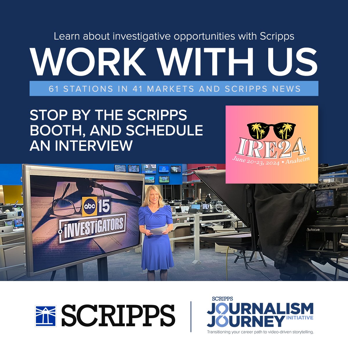 Attending IRE 2024 in Anaheim? Stop in to our booth...and see if we could have your next opportunity!