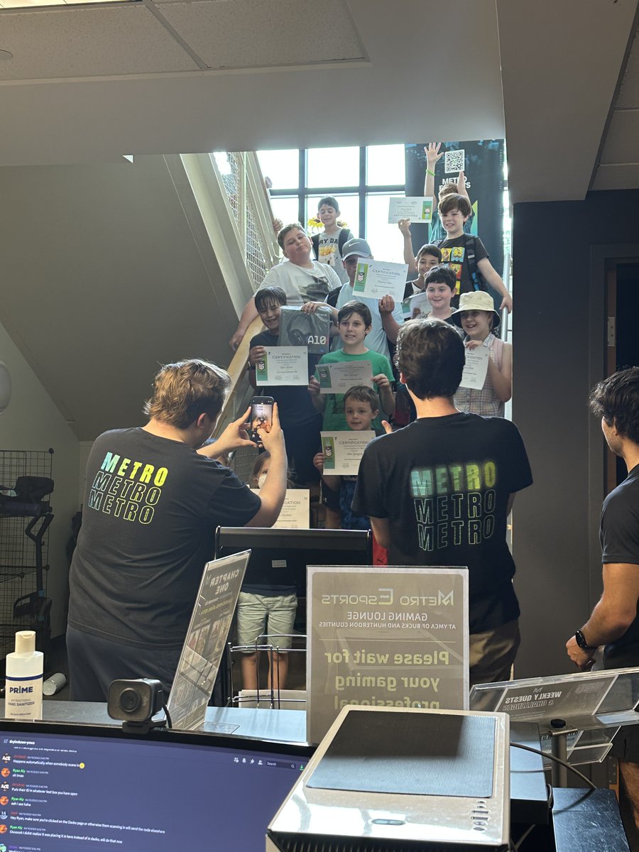 📣 Exciting news for gamers and esports enthusiasts!

Summer Camp 2024 is officially in session at our <a href="/YMCADOYLES/">Doylestown YMCA</a> &amp; <a href="/YMCALowerBucks/">Fairless Hills YMCA</a> locations! 🎉 We are so excited to see some new and returning faces at our facilities this year.

Our Esports Camps offer a wide variety of