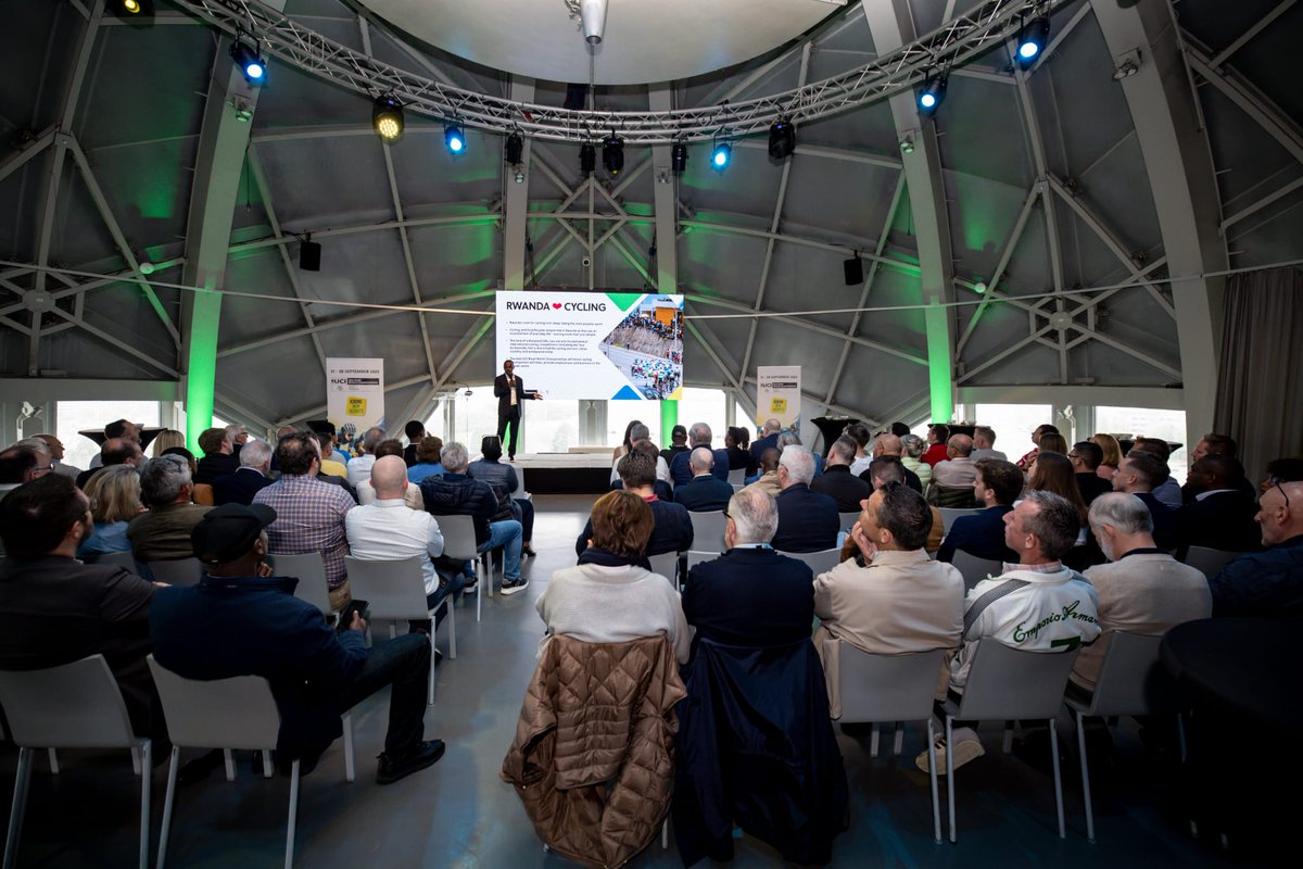 Yesterday, prior to the final stage of Baloise Belgium Tour, in Brussels, a delegation from Rwanda led by PS <a href="/zniyonkuru/">Zephanie Niyonkuru</a> discussed with members of the private sector about partnerships &amp; VIP hospitality packages for the UCI Road World Championships slated for Sept 2025 in Kigali.