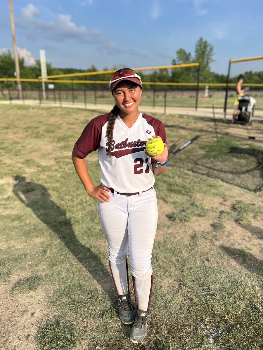 Our 16u Player of the Weekend at Top Gun; 2025 OF and Rhone Island commit, Lyla Caston.   Lyla hit .625 against elite level pitching, .700 OBP,  1.375 slugging  She also tallied 1 double, 1 triple and a HR in 8 AB's. Great job Lyla! <a href="/RhodySoftball/">Rhode Island Softball</a>