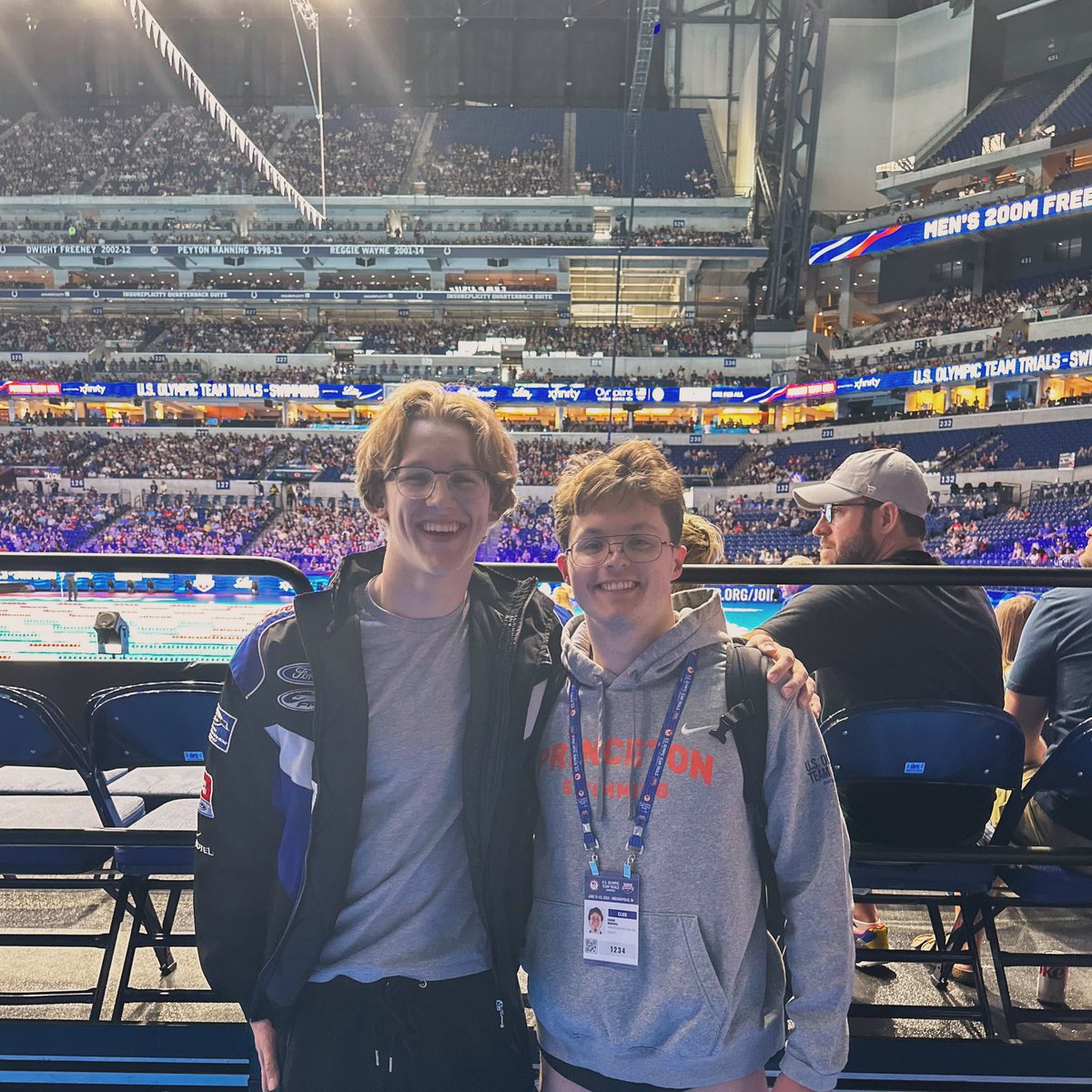 Best of luck to Jackson Armour (class of 2025) and Conor McKenna (class of 2022)! They will compete at the U.S. Swimming Olympic Trials Tuesday morning! 🏊‍♂️🌊🥇🇺🇸